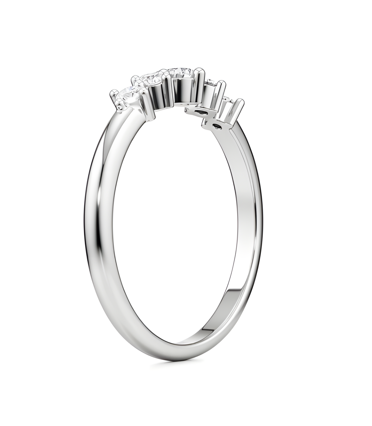 LGD Round Solitaire (0.52 cts) In 14K Gold  DCR-28