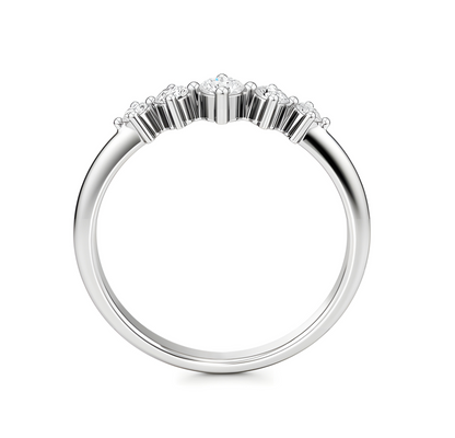 LGD Round Solitaire (0.52 cts) In 14K Gold  DCR-28