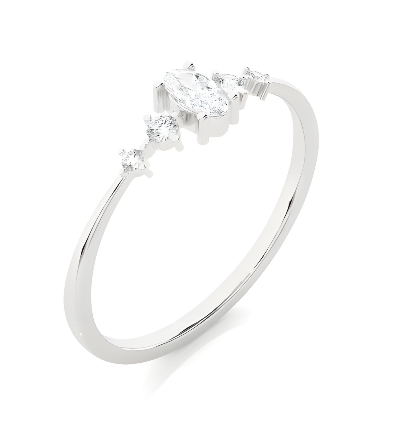 LGD OVAL Solitaire (0.40 cts) In 14K Gold  DCR-30