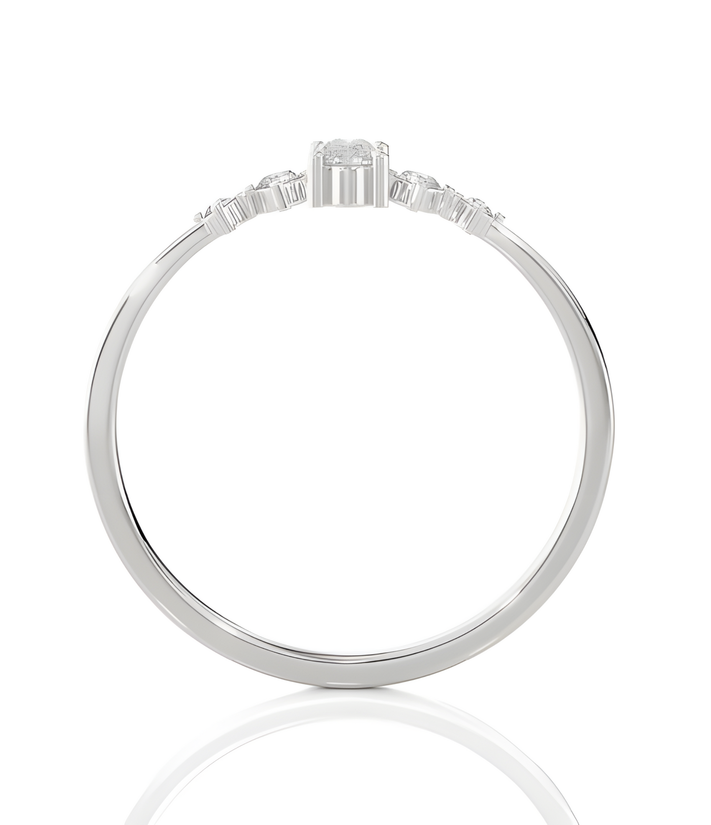 LGD OVAL Solitaire (0.40 cts) In 14K Gold  DCR-30