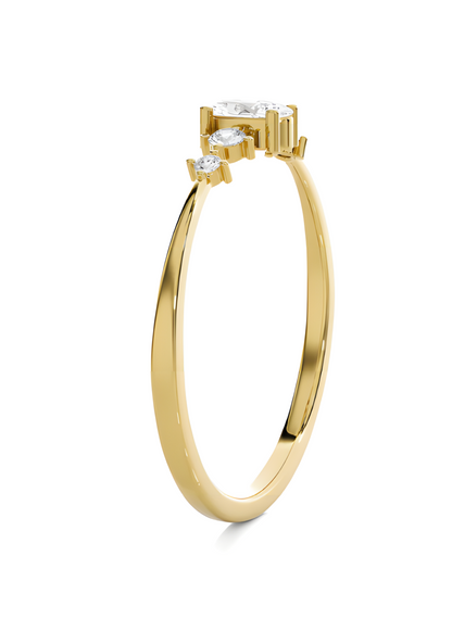 LGD OVAL Solitaire (0.40 cts) In 14K Gold  DCR-30