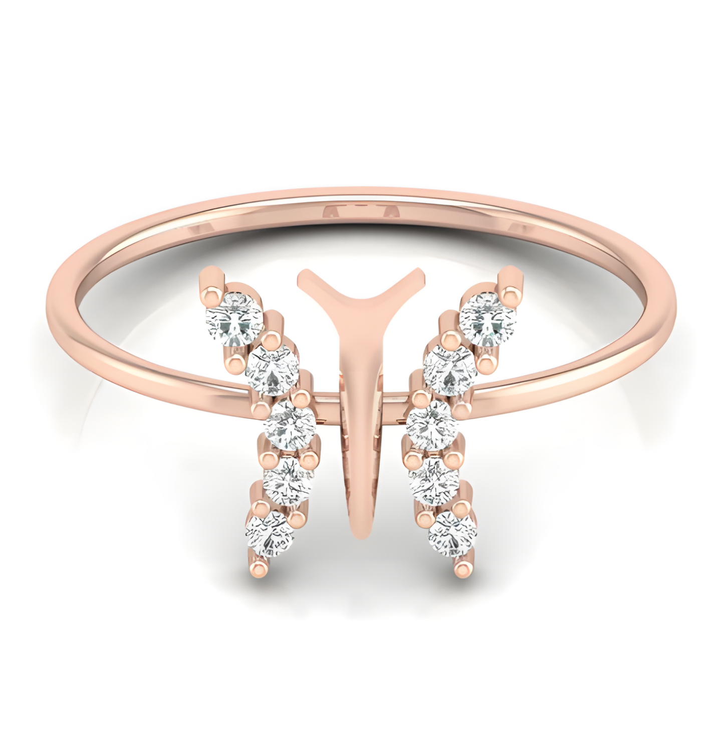 LGD Round Solitaire (0.16 cts) In 14K Gold  DCR-27