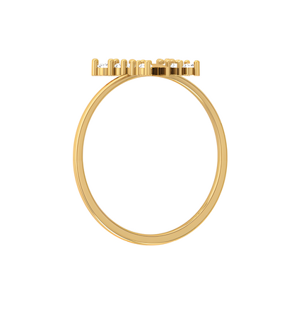 LGD Round Solitaire (0.16 cts) In 14K Gold  DCR-27