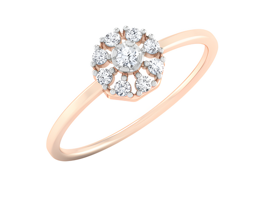 LGD Round Solitaire (1.85 cts) In 14K Gold  DCR-26