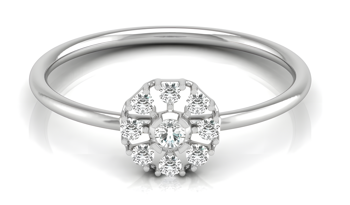 LGD Round Solitaire (1.85 cts) In 14K Gold  DCR-26