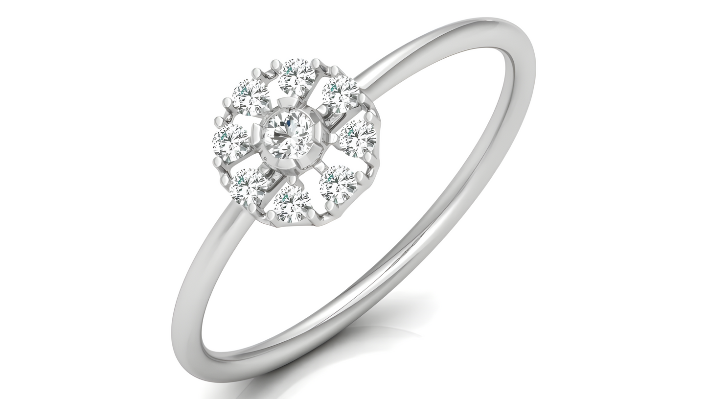 LGD Round Solitaire (1.85 cts) In 14K Gold  DCR-26