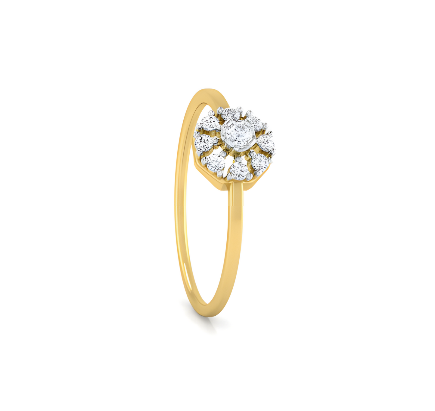 LGD Round Solitaire (1.85 cts) In 14K Gold  DCR-26