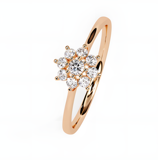 LGD Round Solitaire (1.85 cts) In 14K Gold  DCR-25