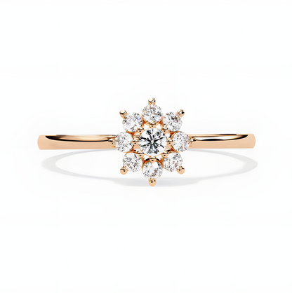 LGD Round Solitaire (1.85 cts) In 14K Gold  DCR-25