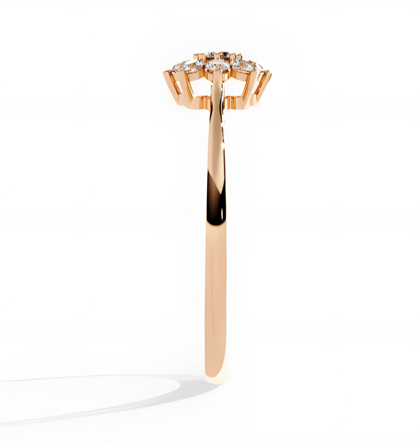 LGD Round Solitaire (1.85 cts) In 14K Gold  DCR-25