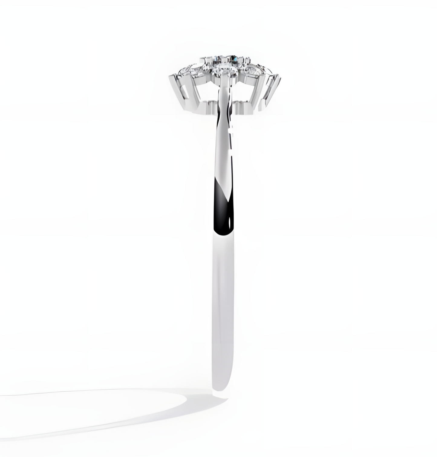 LGD Round Solitaire (1.85 cts) In 14K Gold  DCR-25