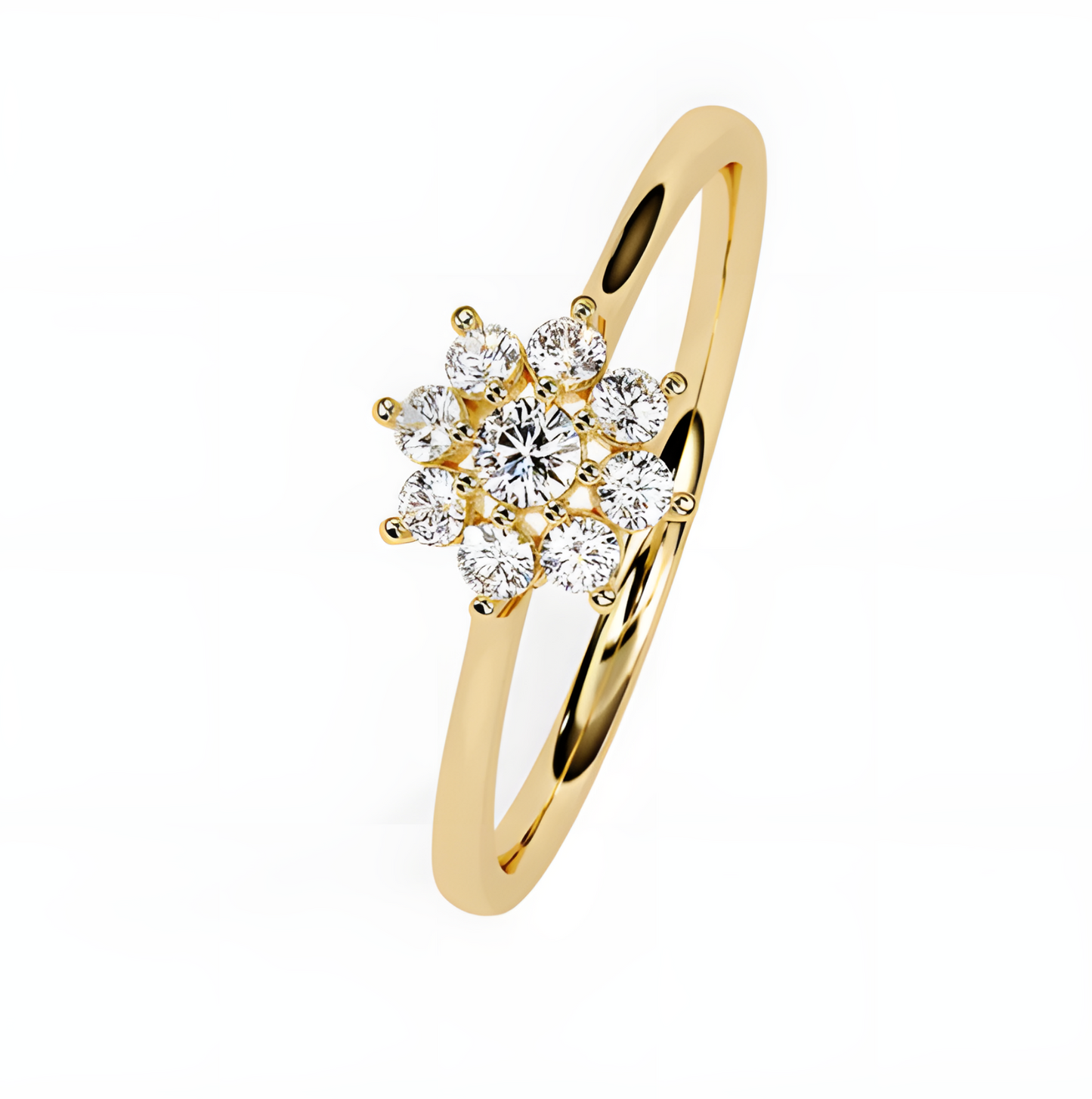 LGD Round Solitaire (1.85 cts) In 14K Gold  DCR-25