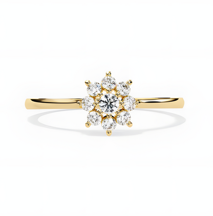 LGD Round Solitaire (1.85 cts) In 14K Gold  DCR-25