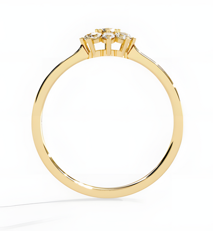 LGD Round Solitaire (1.85 cts) In 14K Gold  DCR-25
