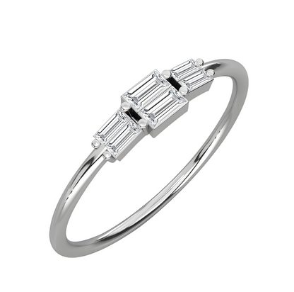 LGD Baguette Solitaire (0.35 cts) In 14K Gold  DCR-24