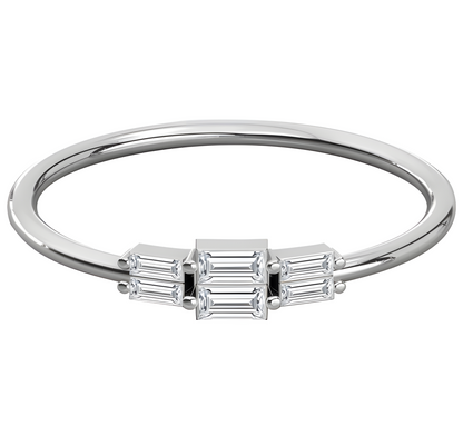 LGD Baguette Solitaire (0.35 cts) In 14K Gold  DCR-24