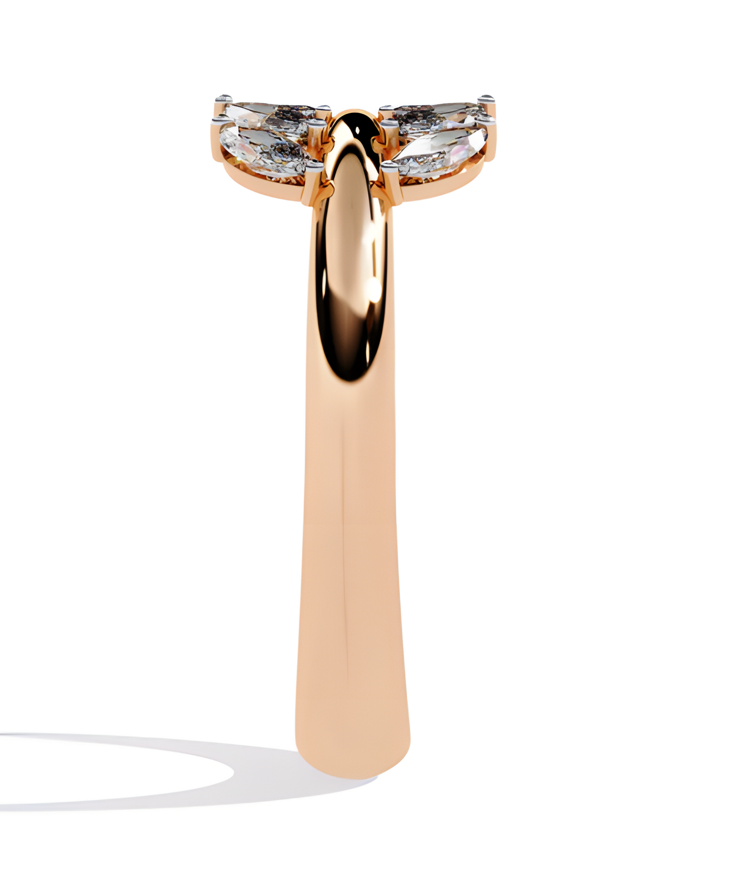 LGD Marquise Solitaire (0.55 cts) In 14K Gold  DCR-19