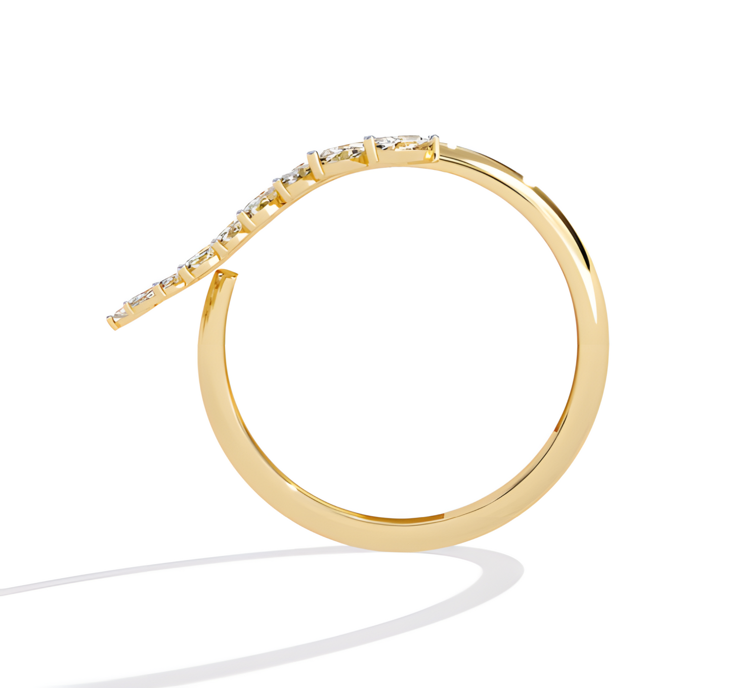 LGD Marquise Solitaire (0.55 cts) In 14K Gold  DCR-19