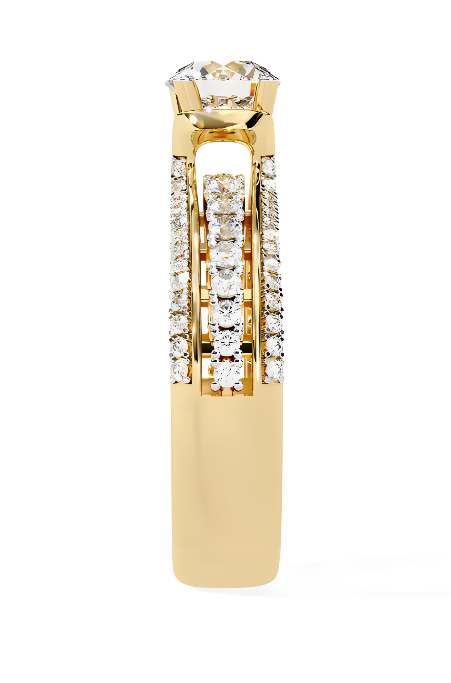 LGD Round Solitaire (1.44 cts) In 14K Gold