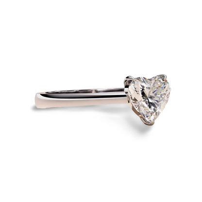 LGD HEART Solitaire (1.01 cts) In 14K Gold  DCR-36