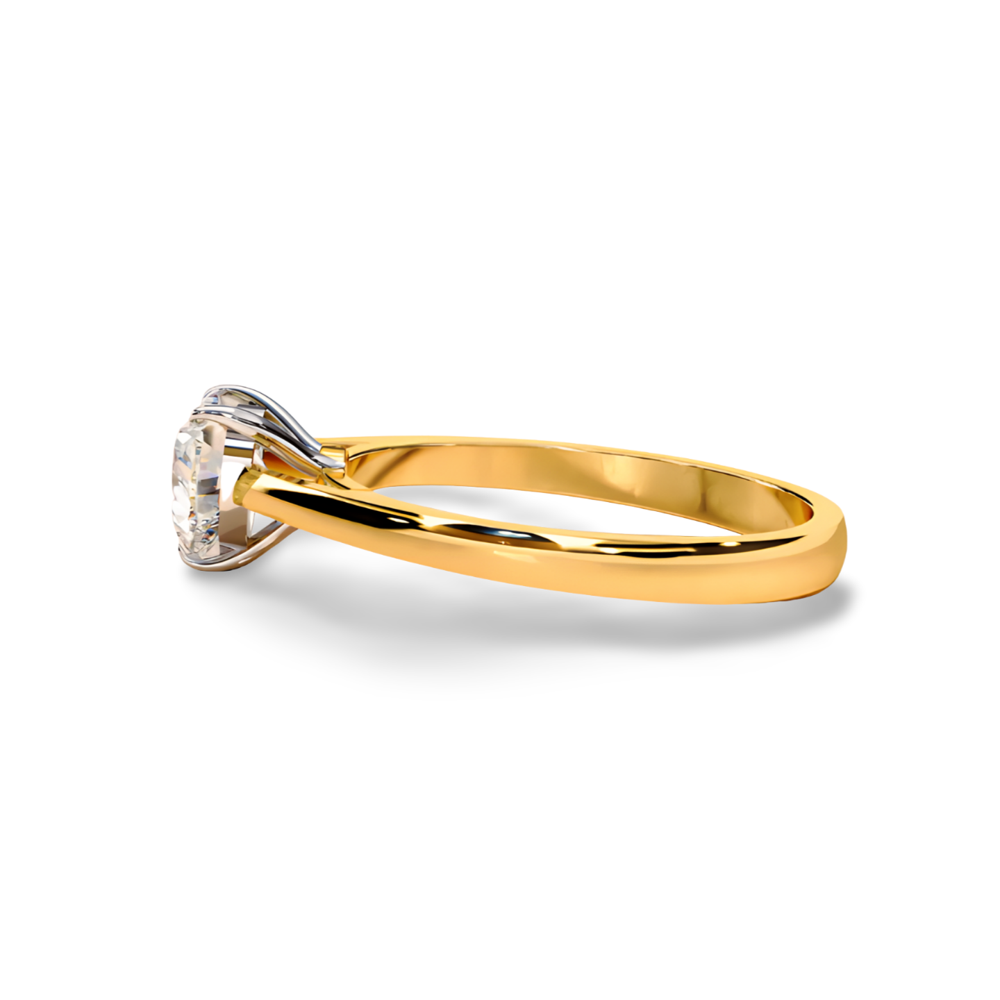 LGD HEART Solitaire (1.01 cts) In 14K Gold  DCR-36