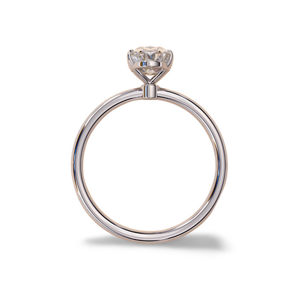 LGD Oval Solitaire (2.00 cts) In 14K Gold  DCR-35
