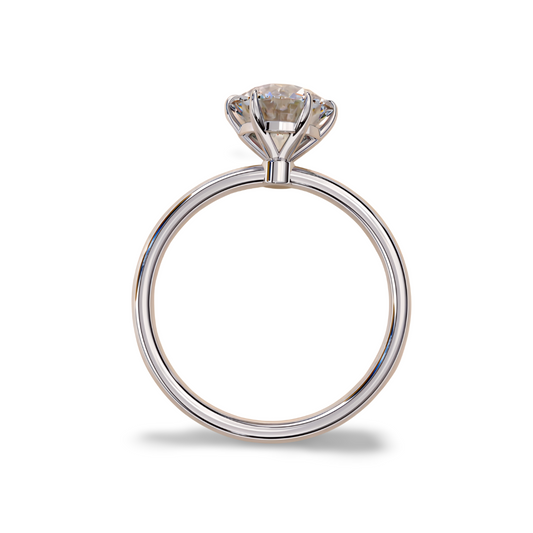 LGD Round Solitaire (2.00 cts) In 14K Gold  DCR-21