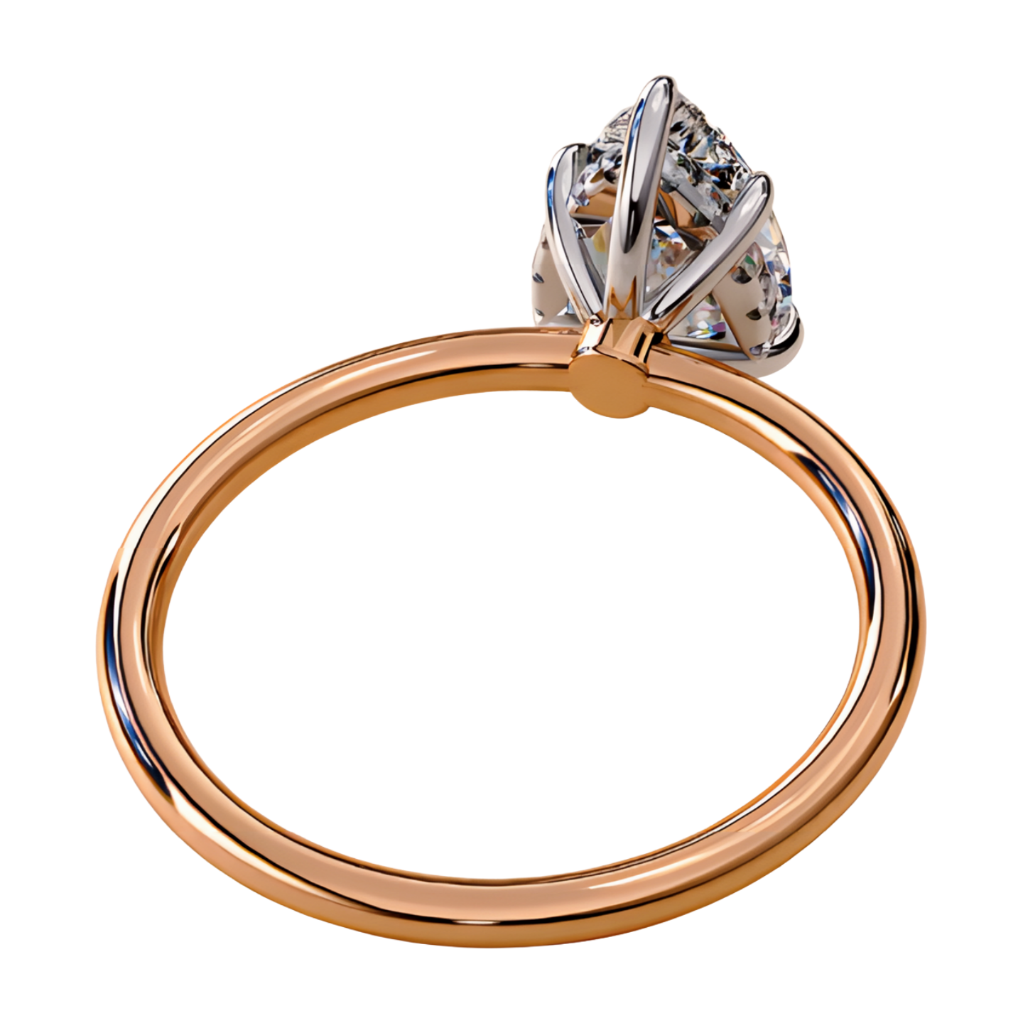 LGD Pear Solitaire (2.00 cts) In 14K Gold  DCR-20