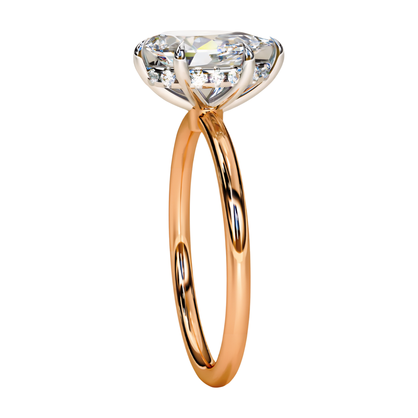 LGD Pear Solitaire (2.00 cts) In 14K Gold  DCR-20