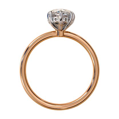 LGD Pear Solitaire (2.00 cts) In 14K Gold  DCR-20