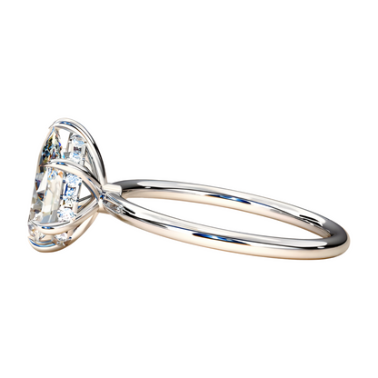 LGD Pear Solitaire (2.00 cts) In 14K Gold  DCR-20