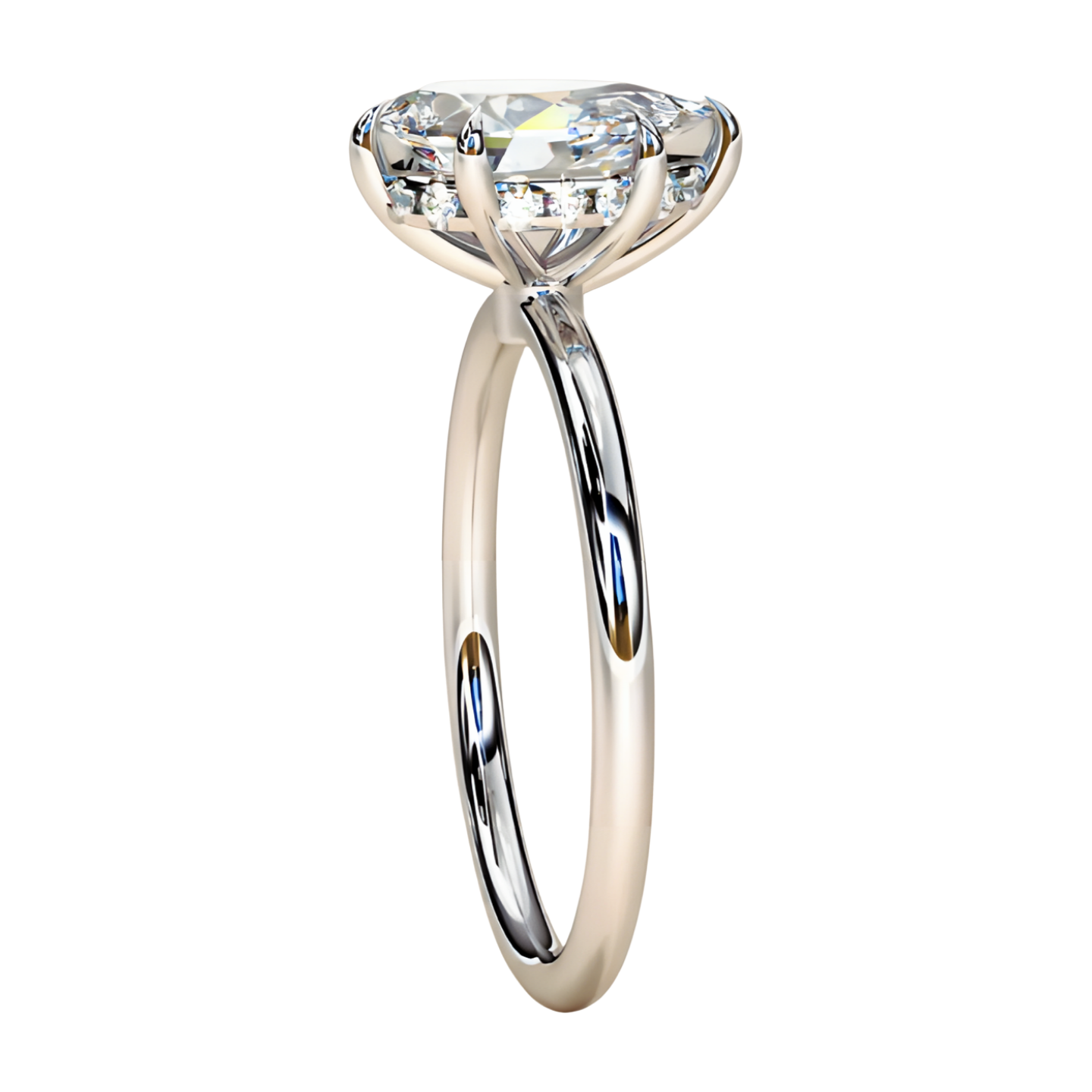 LGD Pear Solitaire (2.00 cts) In 14K Gold  DCR-20