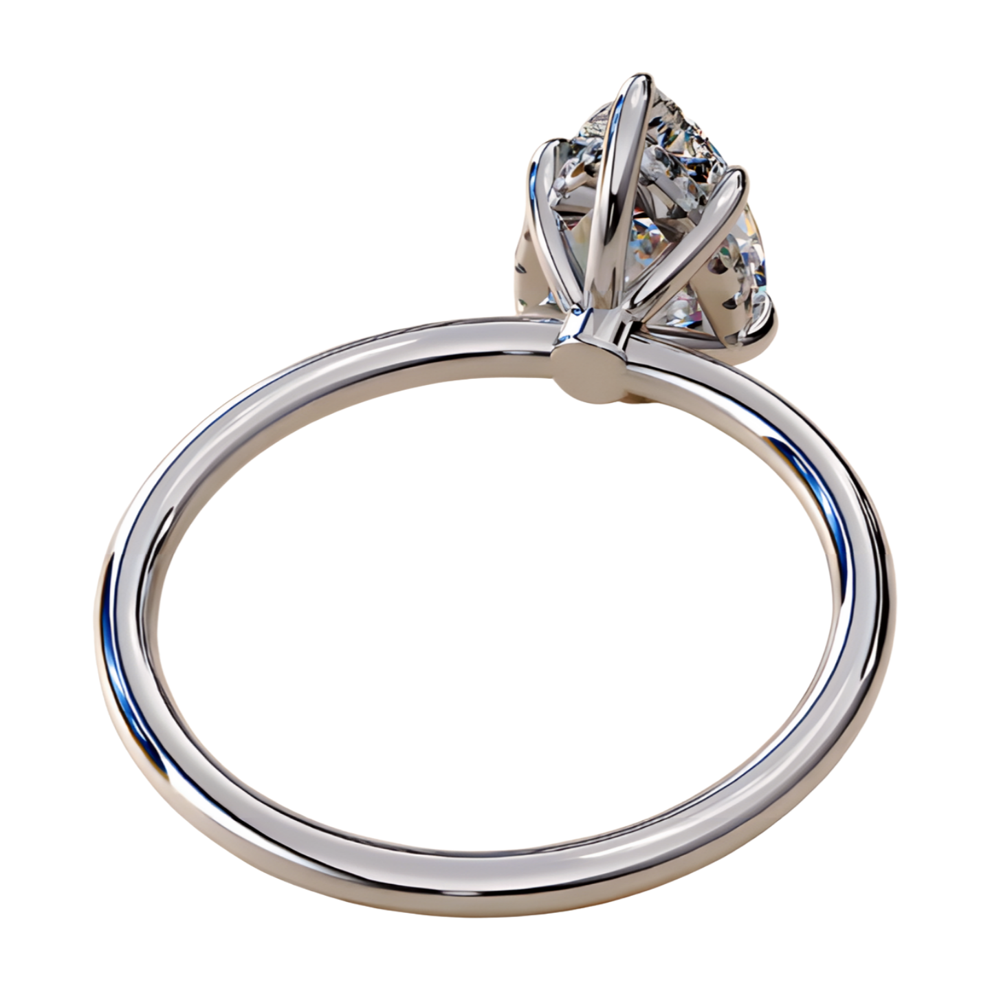 LGD Pear Solitaire (2.00 cts) In 14K Gold  DCR-20