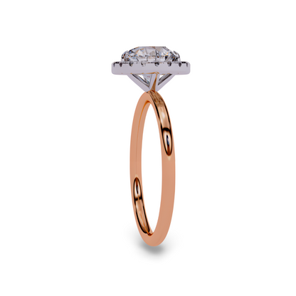 LGD ROUND Solitaire (2.10 cts) In 14K Gold  DCR-37