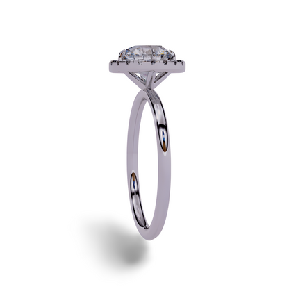 LGD ROUND Solitaire (2.10 cts) In 14K Gold  DCR-37