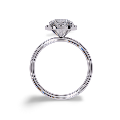 LGD ROUND Solitaire (2.10 cts) In 14K Gold  DCR-37