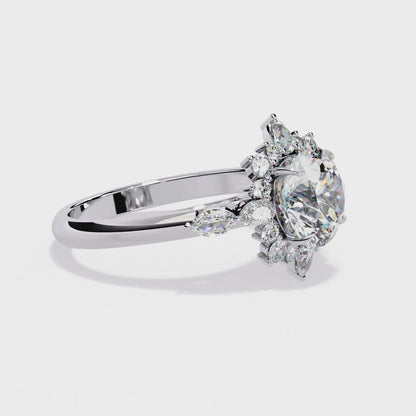 LGD Round Solitaire (1.82 cts) In 14K Gold  DCR-34