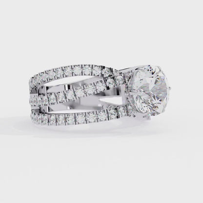 LGD Round Solitaire (1.80 cts) In 14K Gold  DCR-32