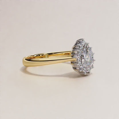 LGD  Pear  Diamond Solitaire (1.51 Ct) 14k Gold