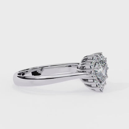 LGD Ring Heart Solitaire (1.86 cts) In 14K Gold